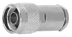 N male connector for RG213 - RG8 cables